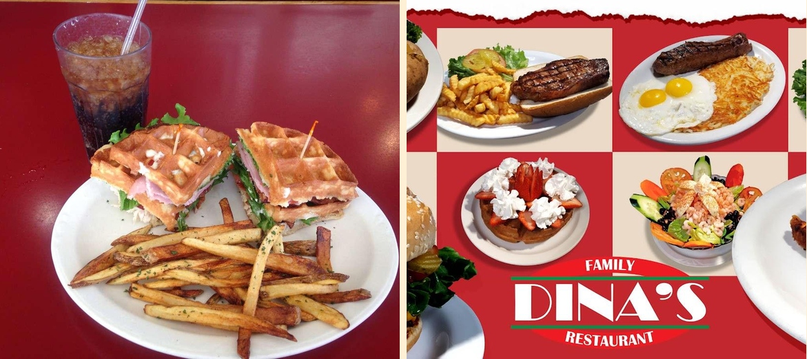 Dina's Family Restaurant Menu