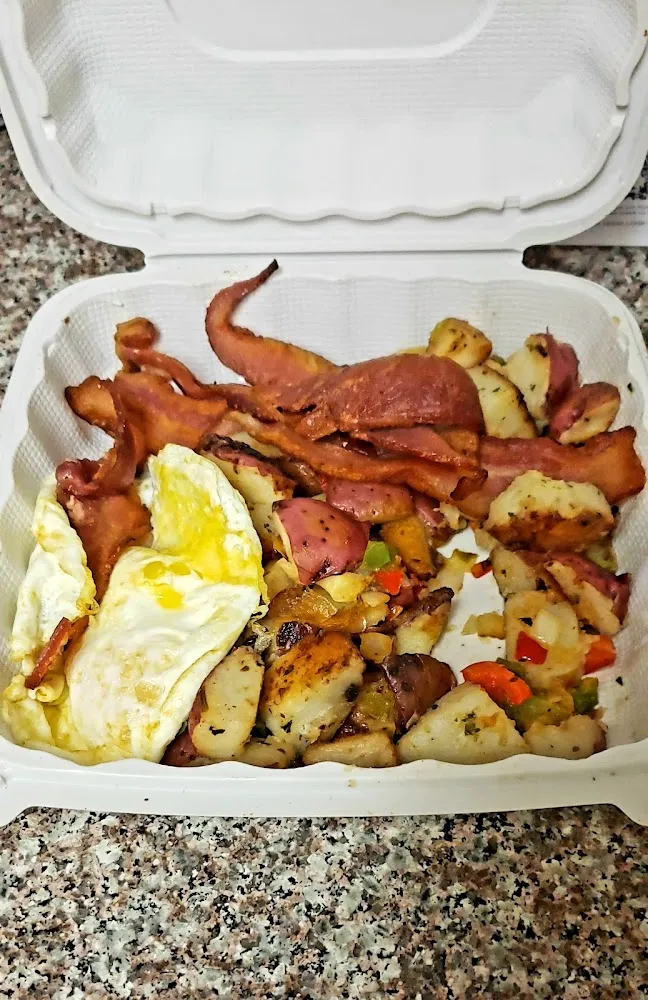 Bacon Eggs and Potatoes